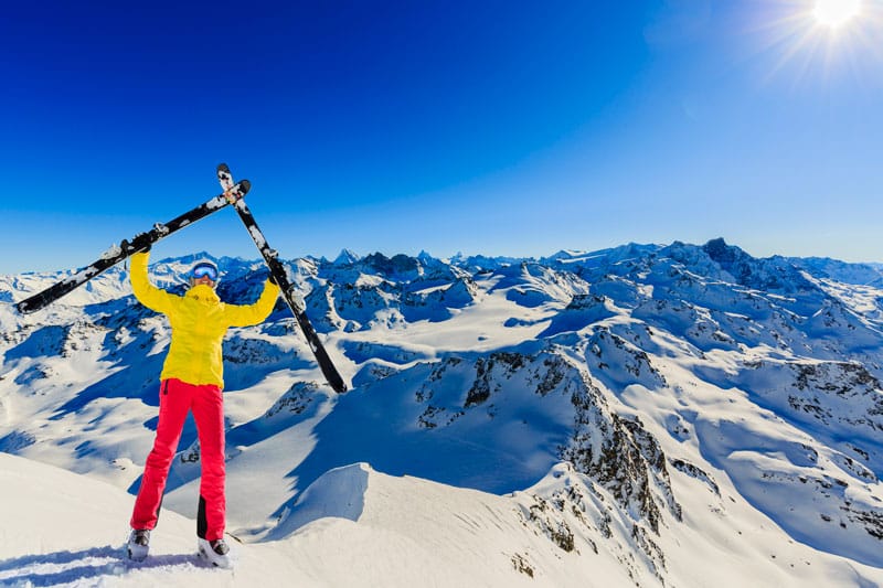 Skiing in Switzerland