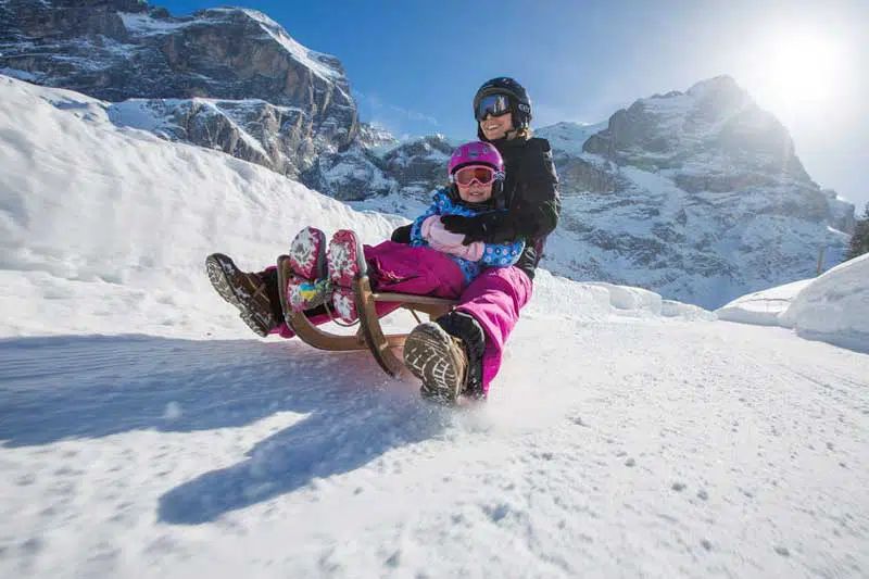 sledding grosse scheidegg