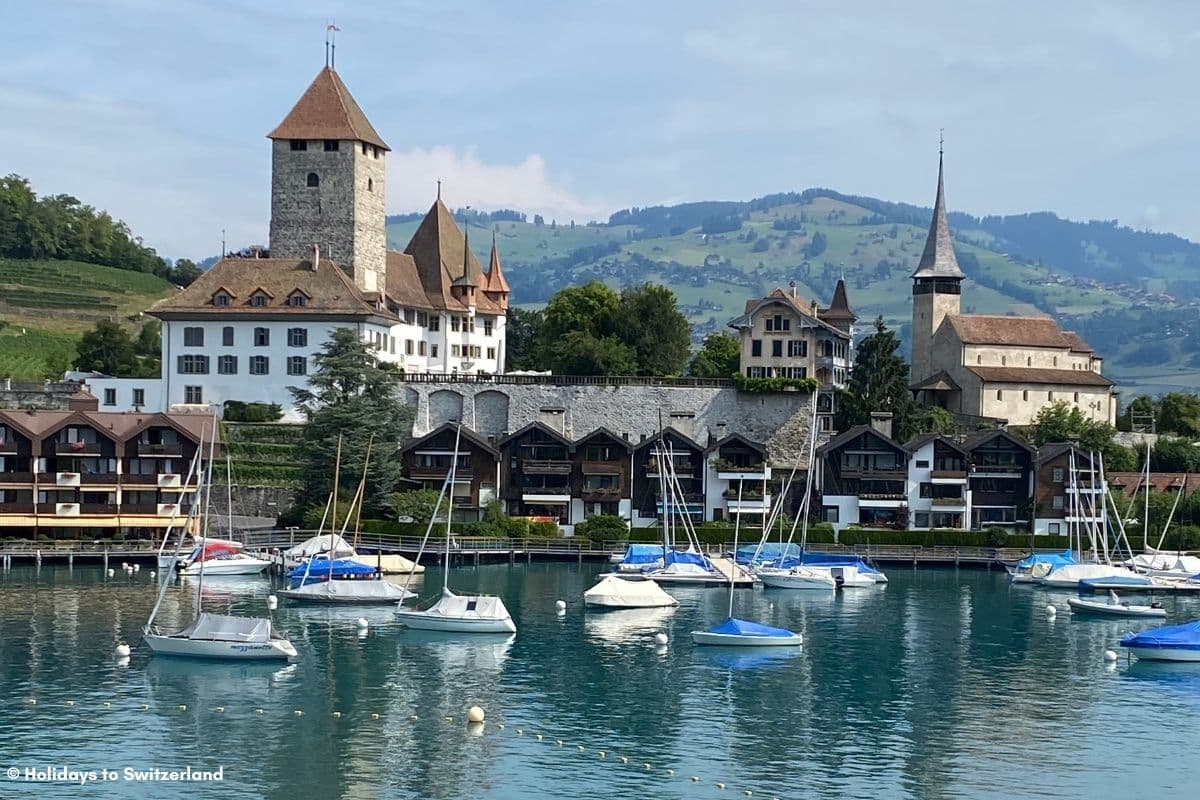 Spiez Castle beside Lake Thun