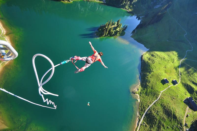 Interlaken Bungy Jumping at Stockhorn