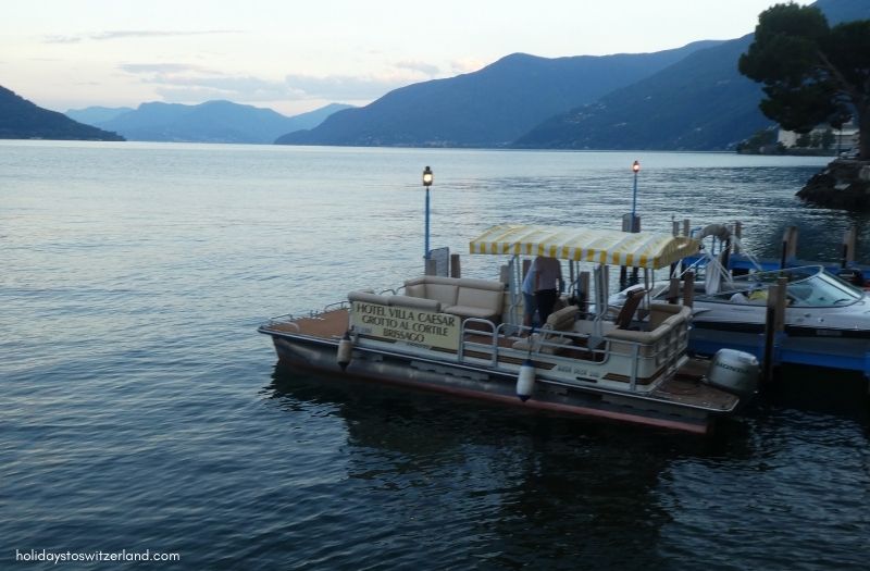 Sunstar Hotel Brissago's private boat