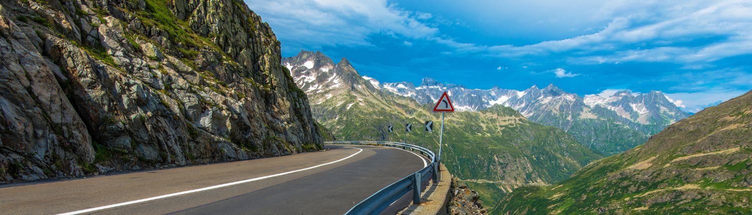 Swiss mountain pass