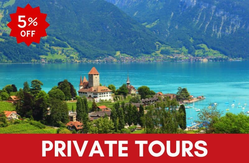 Switzerland Private Tours with 5% discount