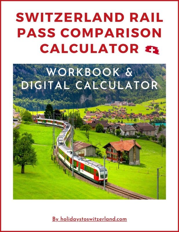 Switzerland Rail Pass Calculator cover