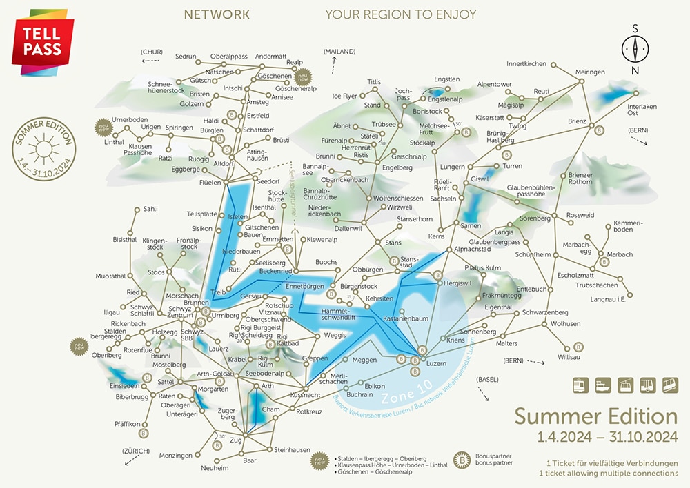 Tell Pass summer validity map 2024