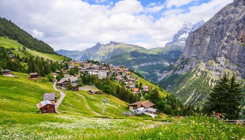 View from Murren