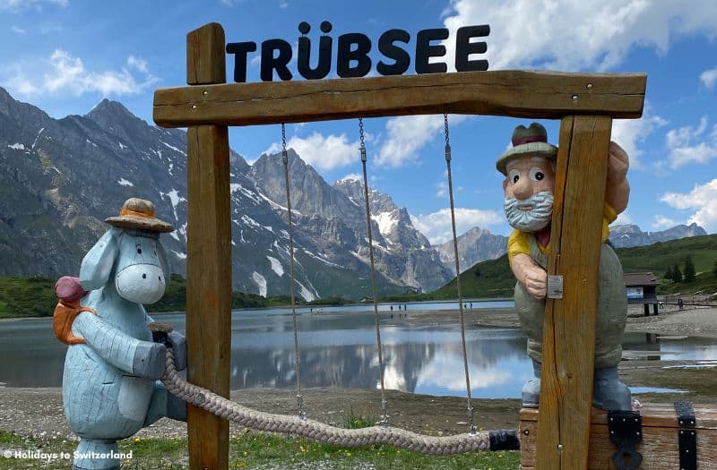 Trübsee playground sign