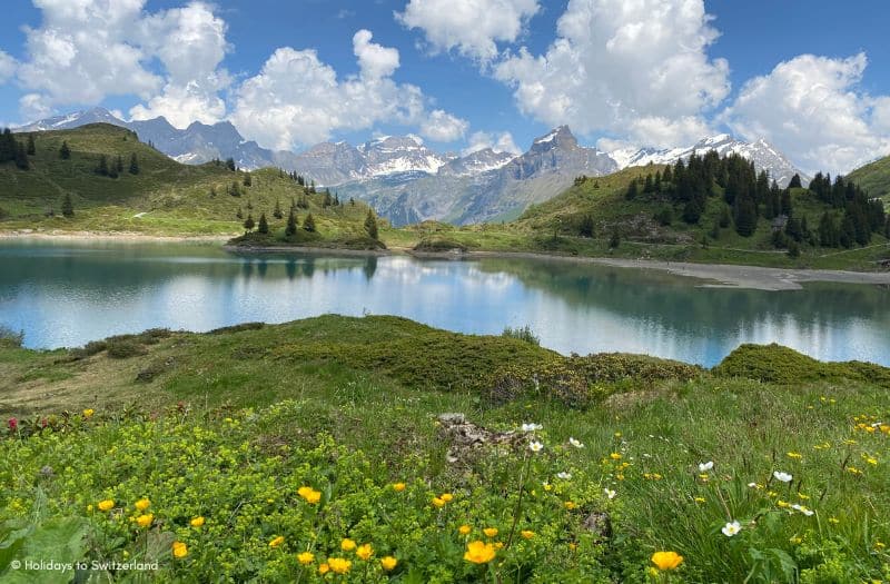 Trübsee on Mt. Titlis, Switzerland