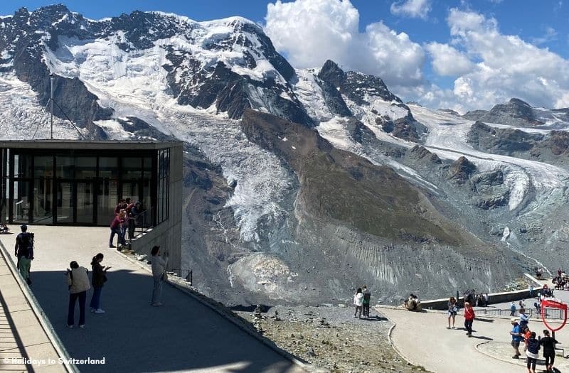 View from Kulmhotel Gornergrat