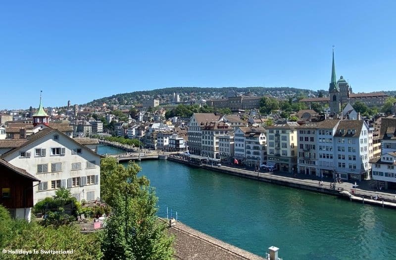 View from Lindenhof, Zurich