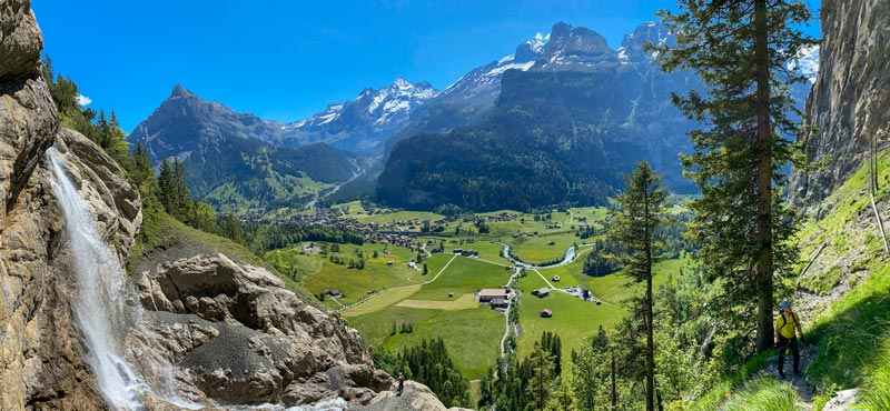 View of Kandersteg, Switzerland