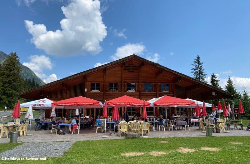 Restaurant at Winteregg, Switzerland