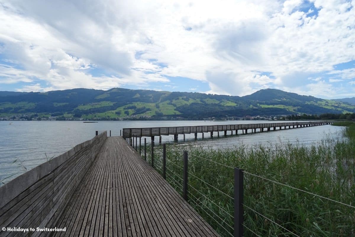 Wooden bridge at Rapperswil