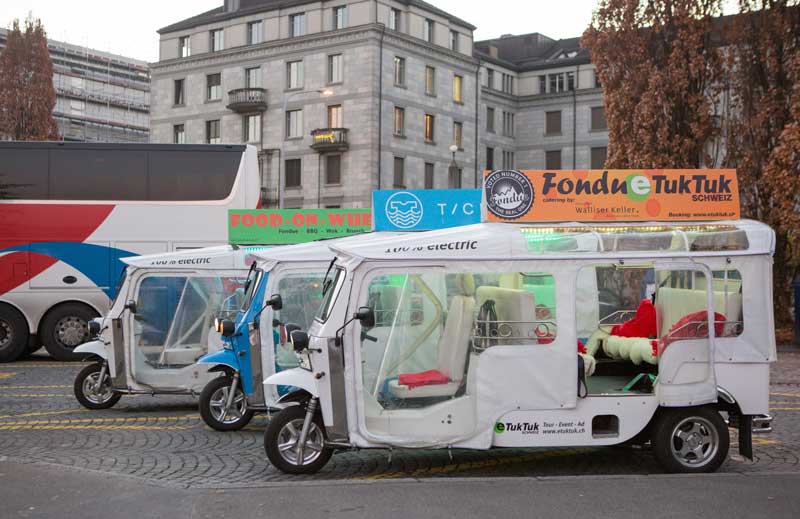 Zurich eTuk Tuk tour